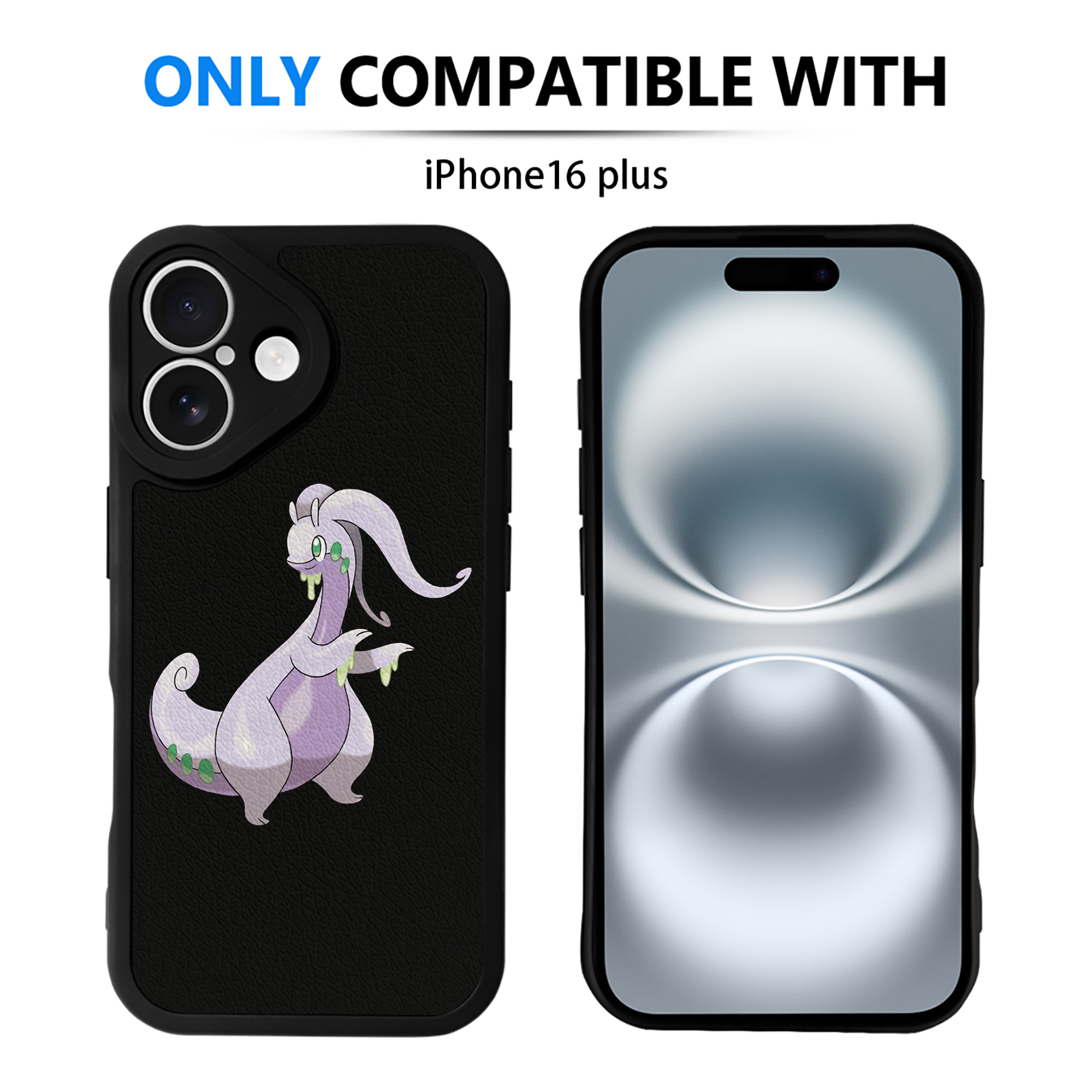 （画像用） ポケットモンスター Pokémon 【iPhone 16シリーズ対応】シリコンスマホケース（レザー調） 材質：シリコン